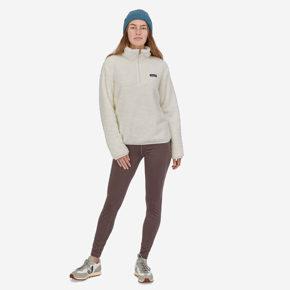 Polar Mujer Los Gatos 1/4-Zip - Patagonia | 25236_BCW