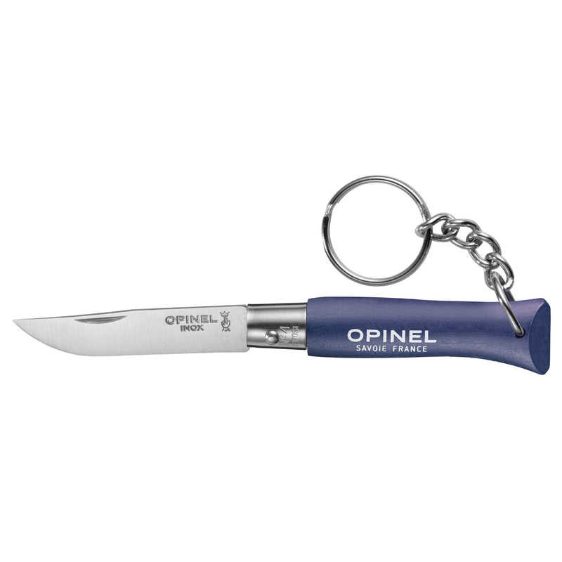 Cuchillo Opinel N°04 Key ring Azul