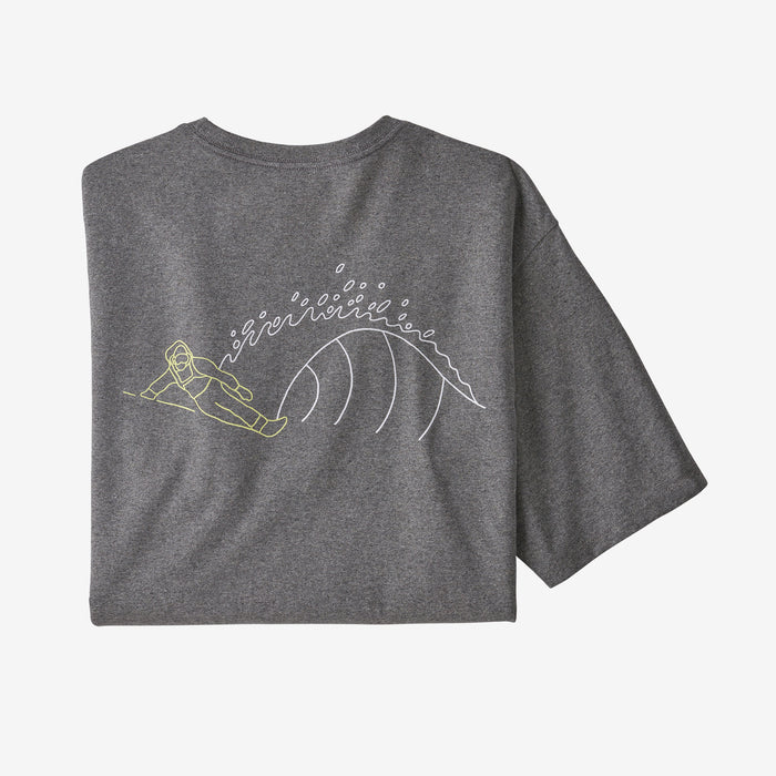 Polera Hombre Surf Snow Responsibili-Tee®- Usado