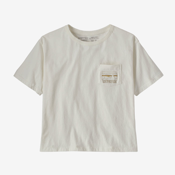 Polera Mujer '73 Skyline Organic Easy Cut Pocket Tee- Usado