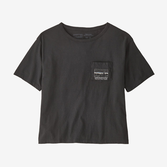 Polera Mujer '73 Skyline Organic Easy Cut Pocket Tee- Usado