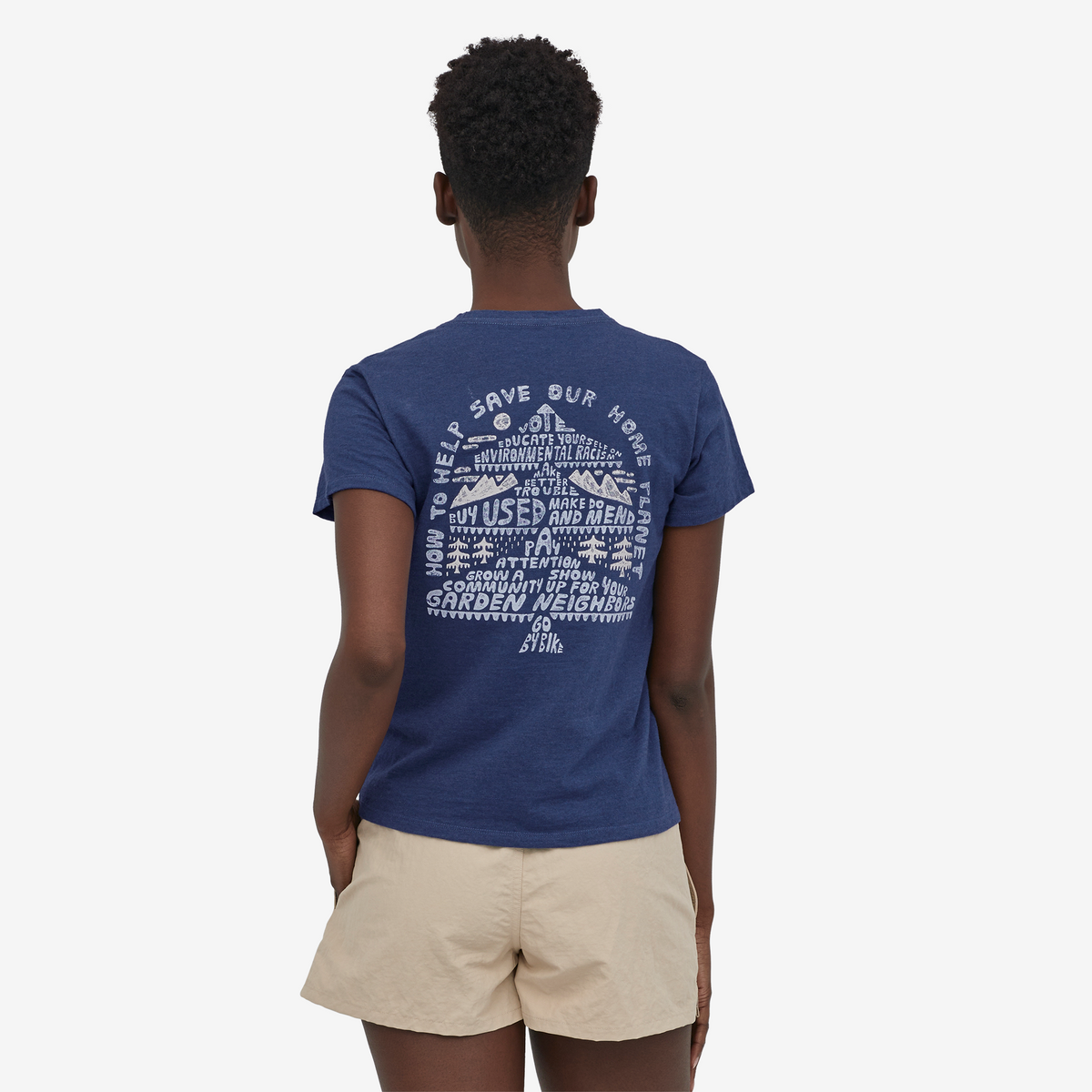 Polera Mujer How to Save Responsibili-Tee® - Patagonia | 37558_CUBL