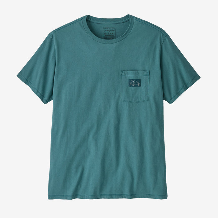 Polera Flying Fish Tides Organic Pocket T-Shirt