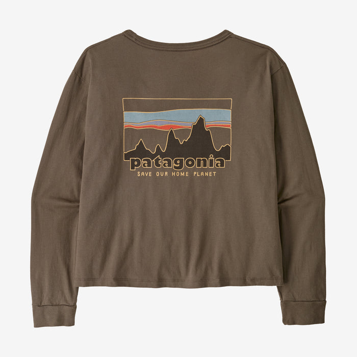 Polera Mujer Long-Sleeved '73 Skyline Easy-Cut Organic