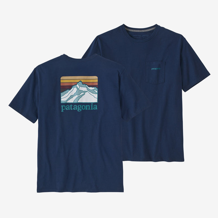 Polera Hombre Line Logo Ridge Pocket Responsibili-Tee®