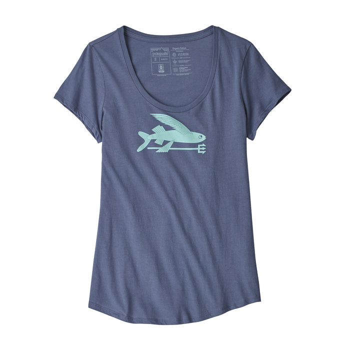 Polera Mujer Flying Fish Organic Scoop T-Shirt- Usado