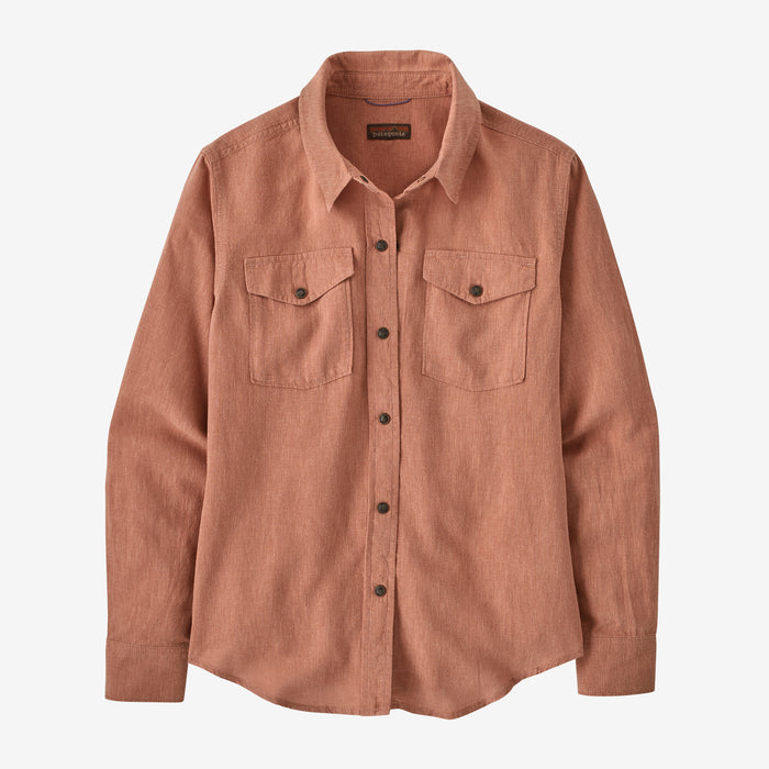 Camisa Mujer Range West Snap Shirt- Usado