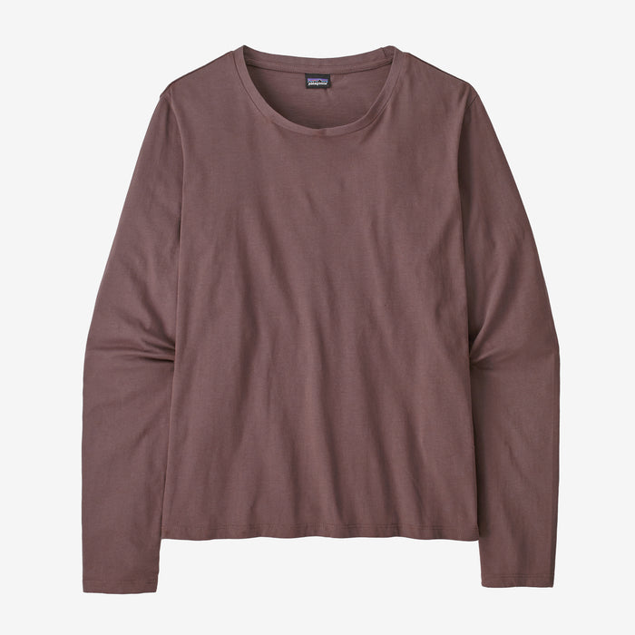 Camiseta Mujer Long-Sleeved Regenerative Organic Certified™ Cotton Tee- Usado