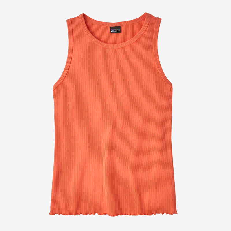 Polera sin Mangas Mujer Rib-Knit Tank- Usado