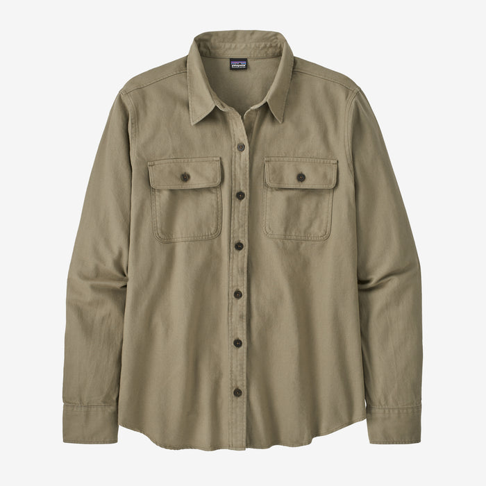 Camisa Manga Larga Mujer Organic Cotton Midweight Fjord Flannel Shirt- Usado