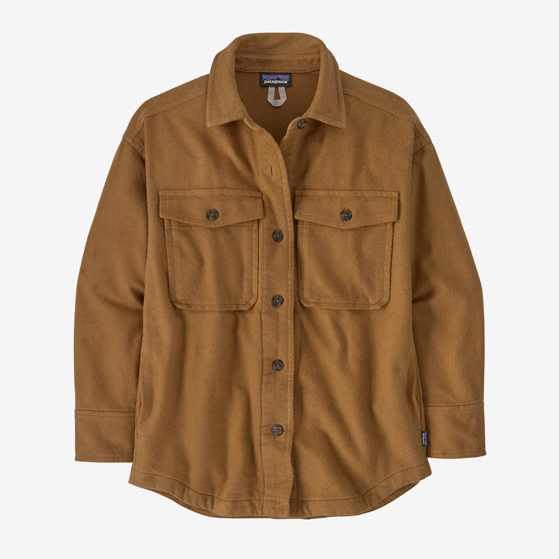 Camisa Mujer Heavyweight Fjord Flannel Overshirt- Usado