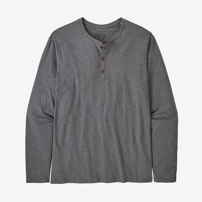 Polera Hombre Manga Larga Daily Henley