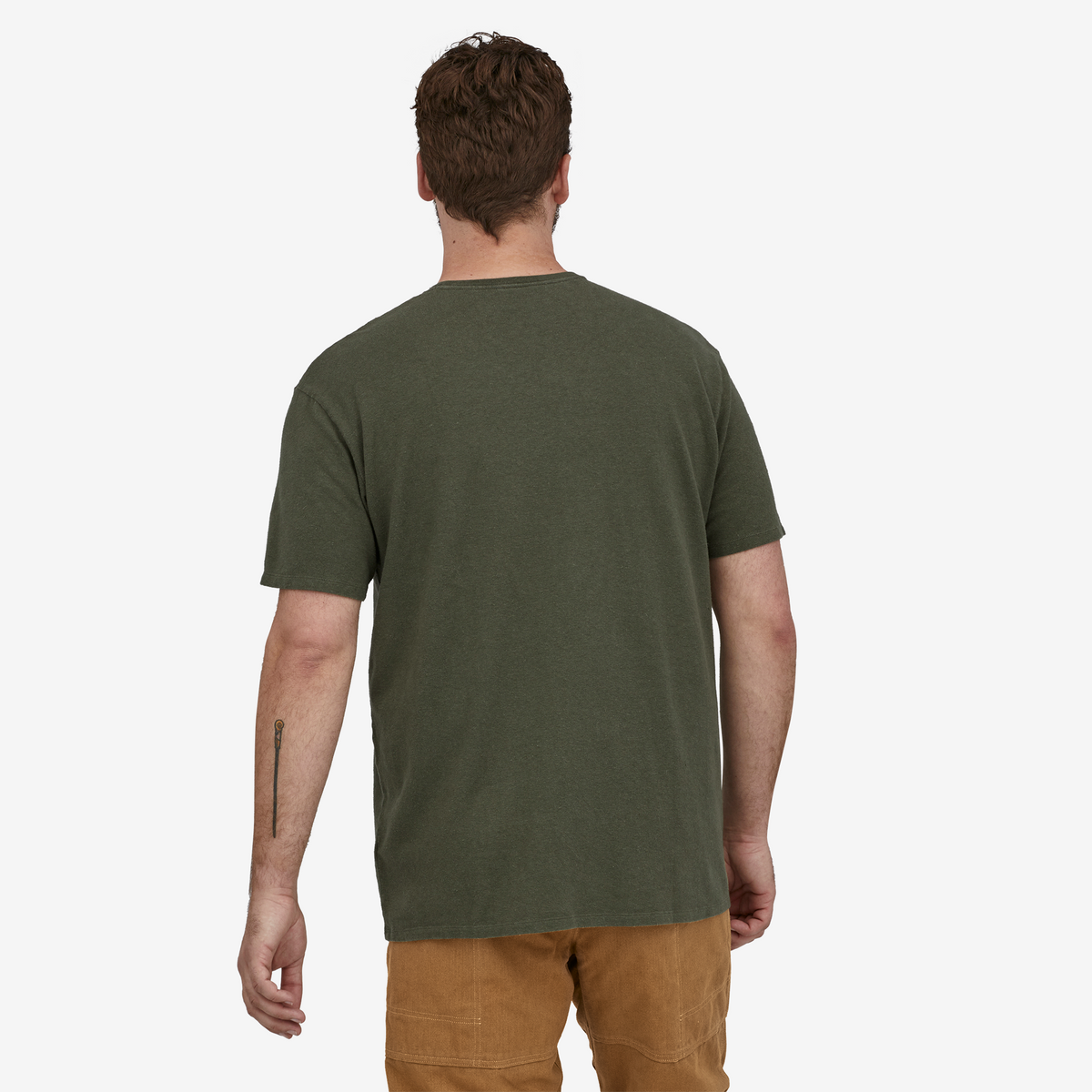 Polera Hombre Work Pocket Tee Shirt - Patagonia | 53396_INDG