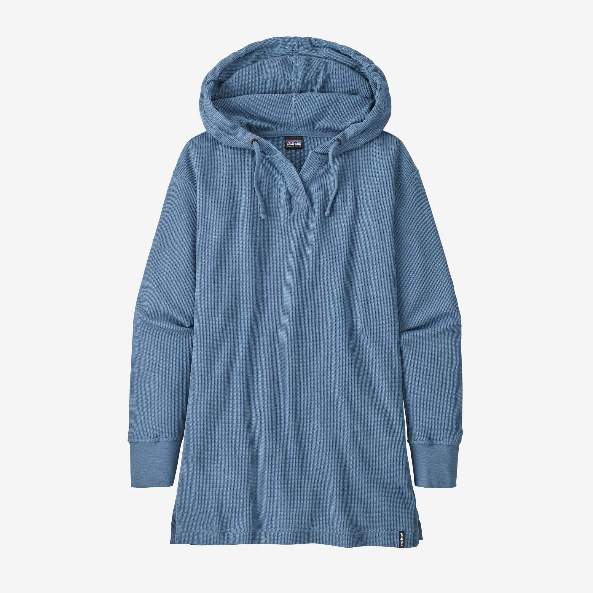 Polerón Mujer Hooded Waffle Tunic