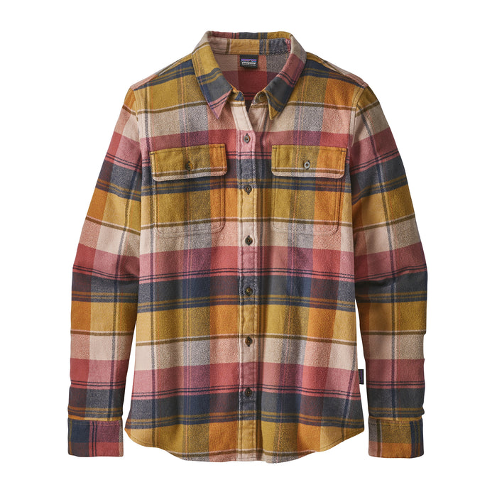 Camisa Manga Larga Mujer Long-Sleeved Fjord Flannel Shirt- Usado