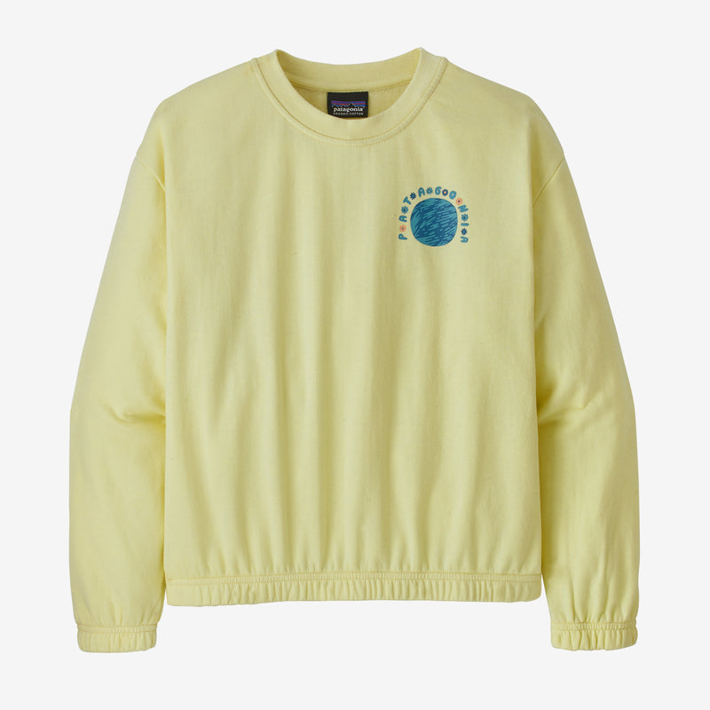 Polerón Niña Organic Cotton Lightweight Crew Sweatshirt- Usado