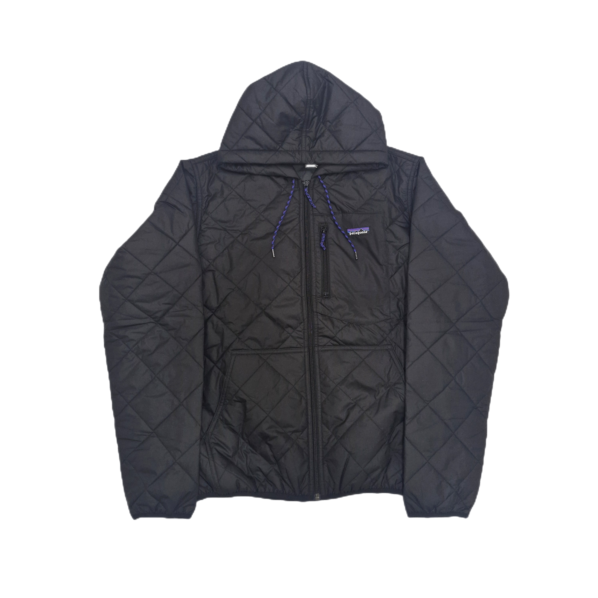 Chaqueta Hombre Diamond Quilted Bomber Hoody - Usado