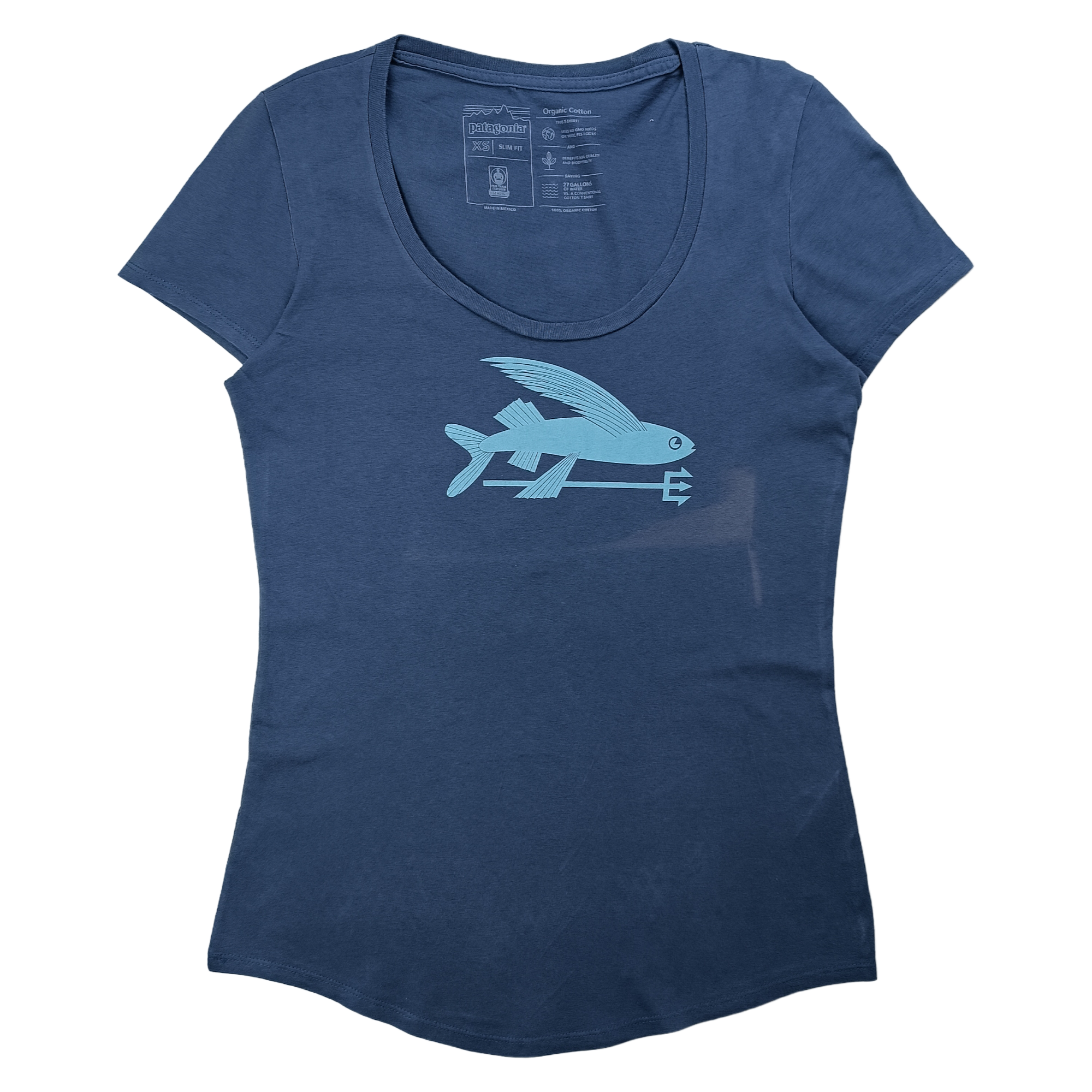 Polera Mujer Flying Fish Organic Scoop T-Shirt  - Usado