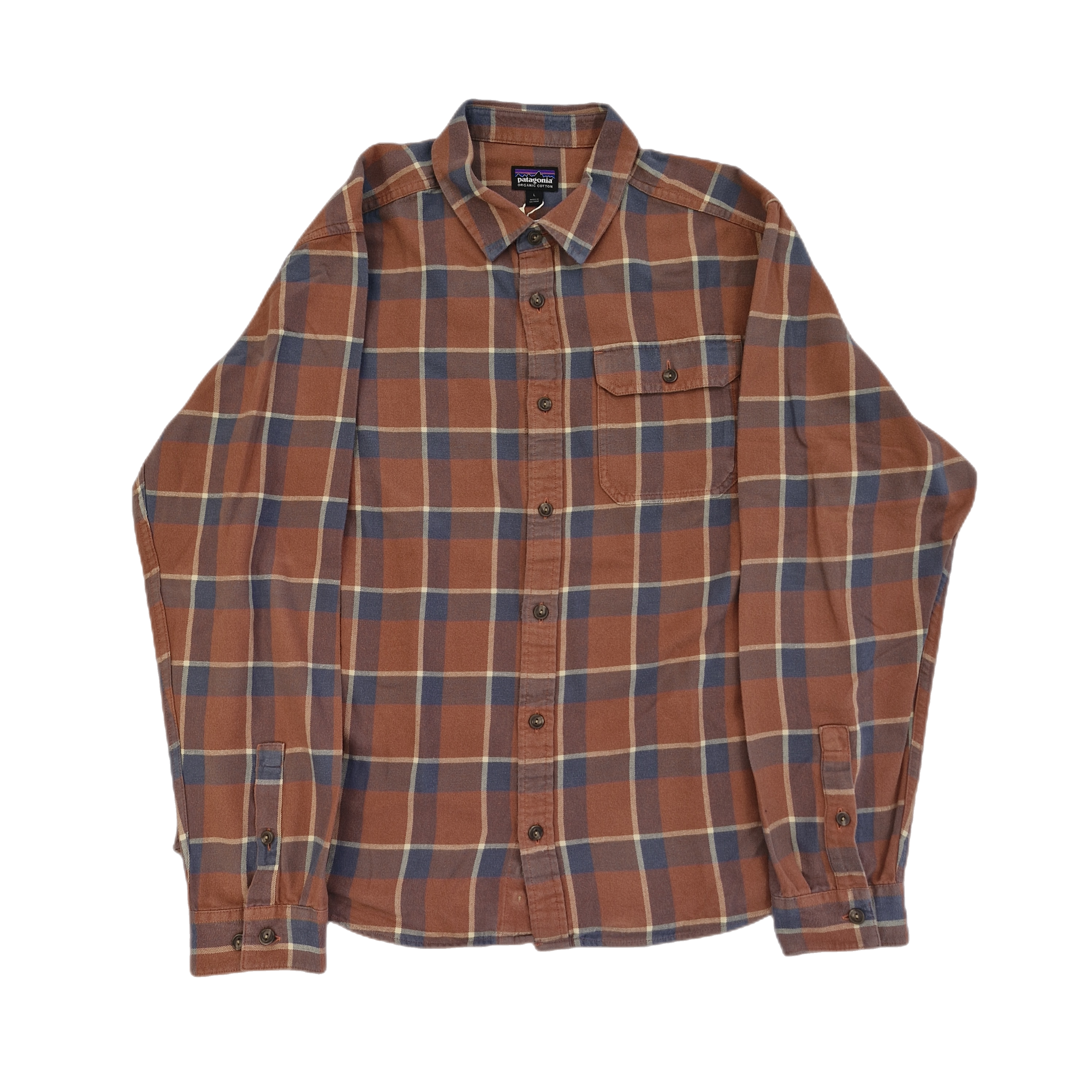 Camisa Hombre L/S Cotton In Conversion LW Fjord Flannel Shirt - Usado