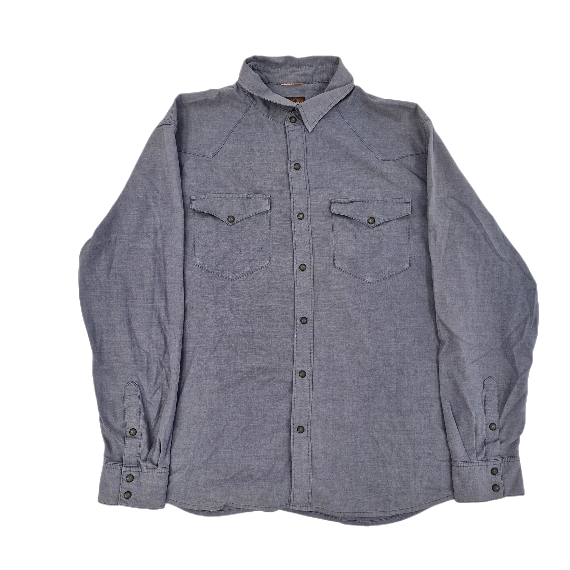 Camisa Hombre L/S Western Snap Shirt - Usado