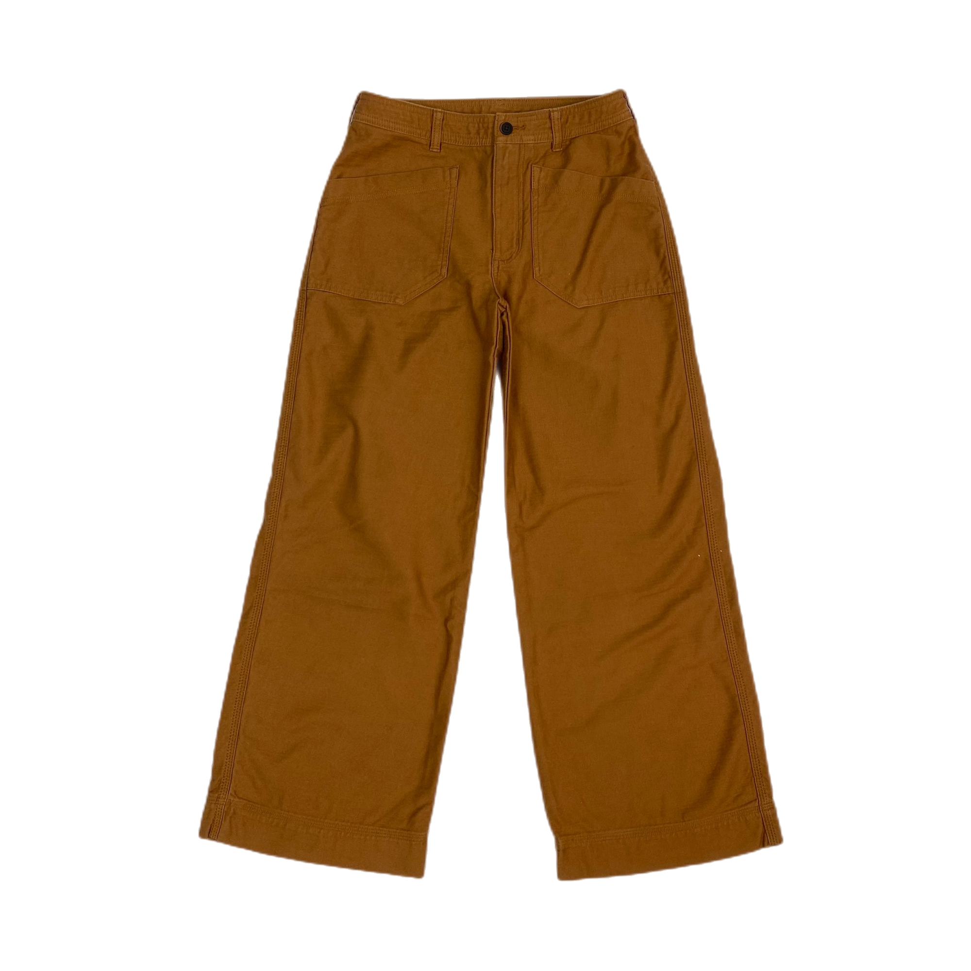 Pantalón Mujer Organic Cotton Slub Woven Pants - Usado