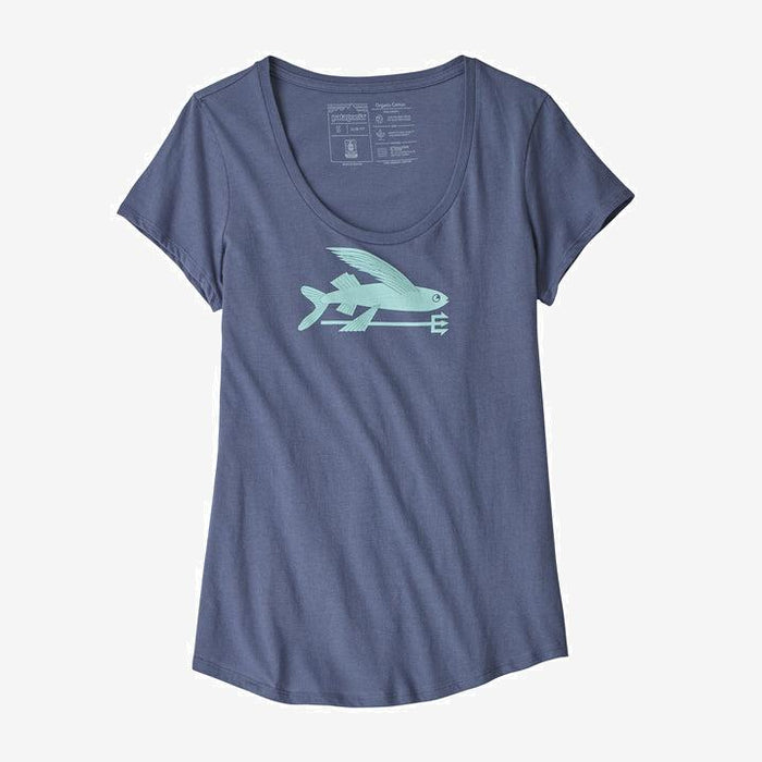 Polera Mujer Flying Fish Organic Scoop T-Shirt- Usado