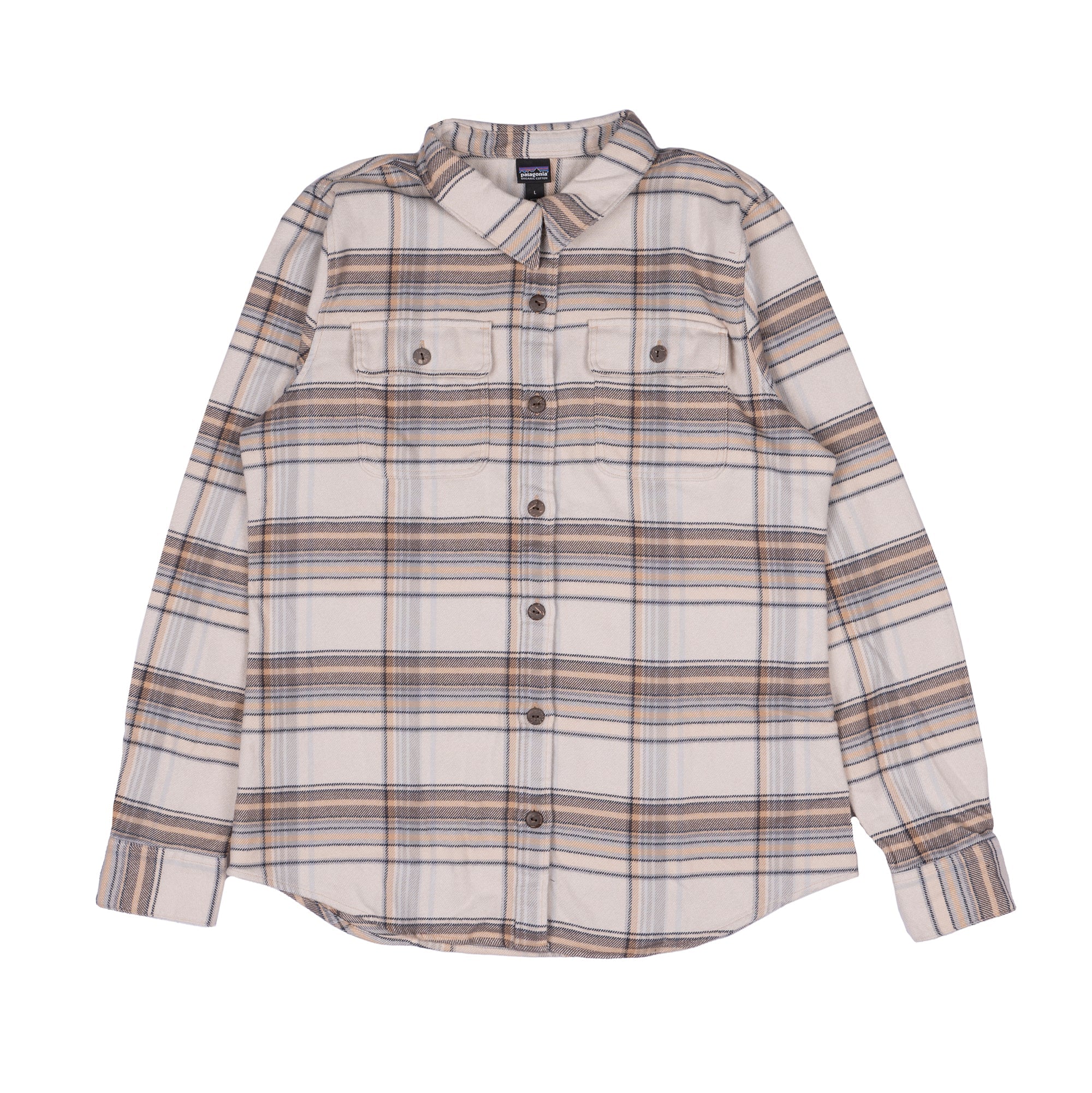 Camisa Manga Larga Mujer Long-Sleeved Fjord Flannel Shirt - Usado